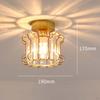 Crystal Ceiling Light Close to Fixture Lamp Shade Lighting Cover for Aisle Room Entryway