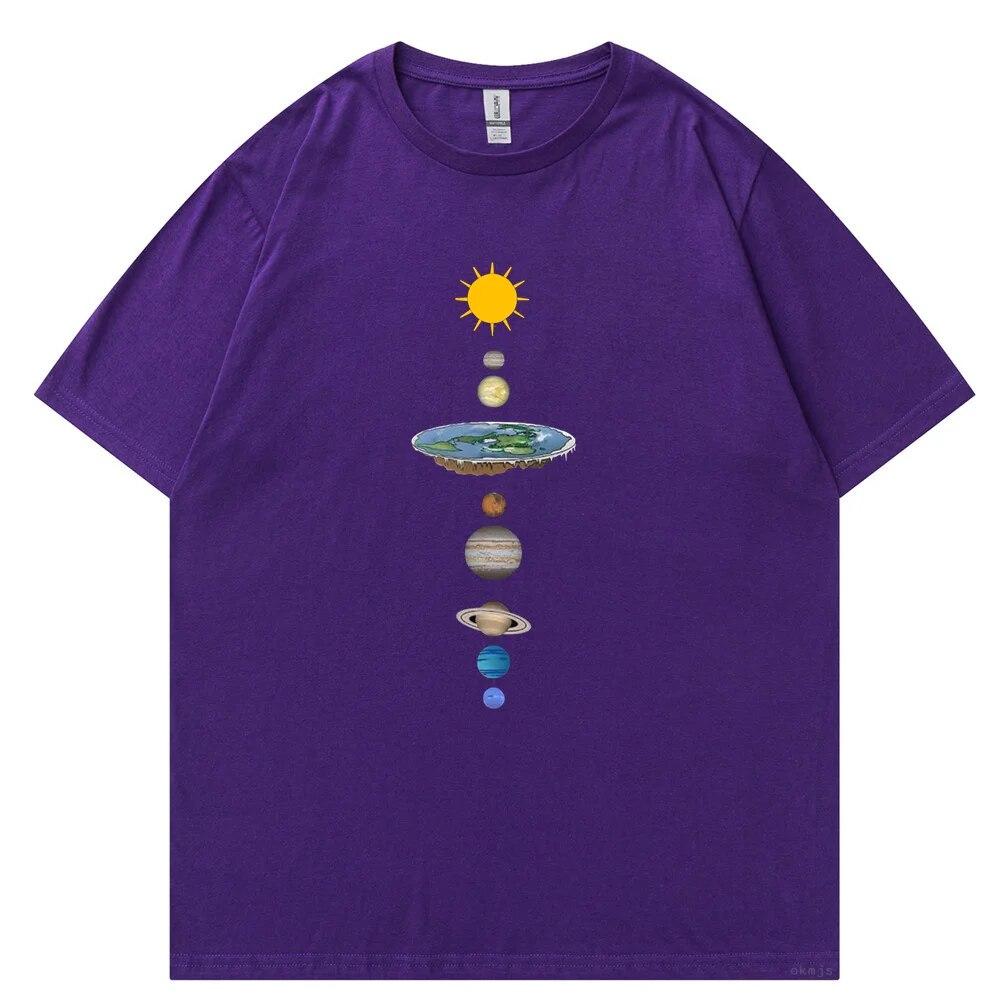 Космическая солнечная система с принтом планет — фото 6