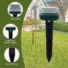 Solar Ultrasonic Rat Repellent Built-in Buzzer Outdoor Ultrasonic GardenLawn LED Electronic Breeding Snake Repellent