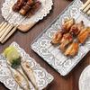 11PCS Lace Doily Paper Oil Absorption Pad Party Wedding Table Decor Pad For Baking Cooking Kitchen Cake Oil Absorption Pad
