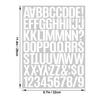 1.5 Inch Vinyl Letter Stickers Self Adhesive for Scrapbooking Card Making Party Decor Craft Supplies