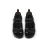Louis Vuitton Lous Suede Beach Sandals Women's Black 1ABVQX