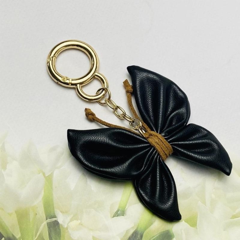 Stylish Butterfly Pendant Keyring Lovely Phonechain Key Chain Decoration Jewelry