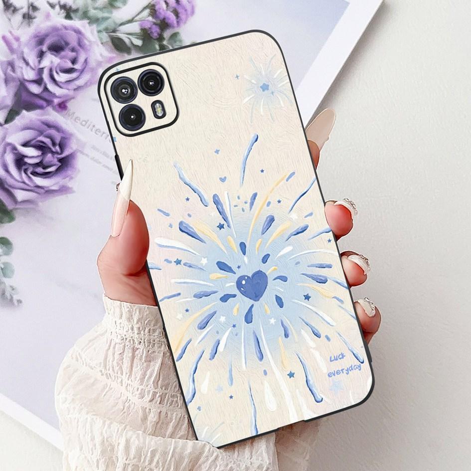 For Motorola Moto G50 Case XT2137-1 XT2137-2 Cover Cute Cat Flower Cartoon TPU Back Shell For Motorola Moto G50 5G XT2149-1 Capa