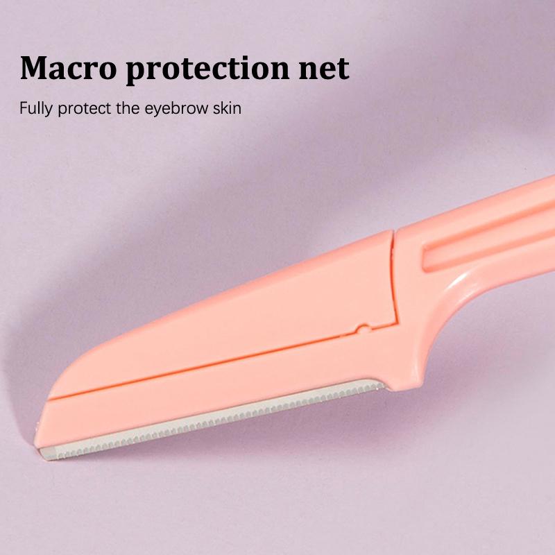 1 Pcs Eyebrow Trimmer Makeup Tools Safe Eye Brow Razor Face Body Hair Removal Shaver Blades Women Eyebrows Shaping Knife