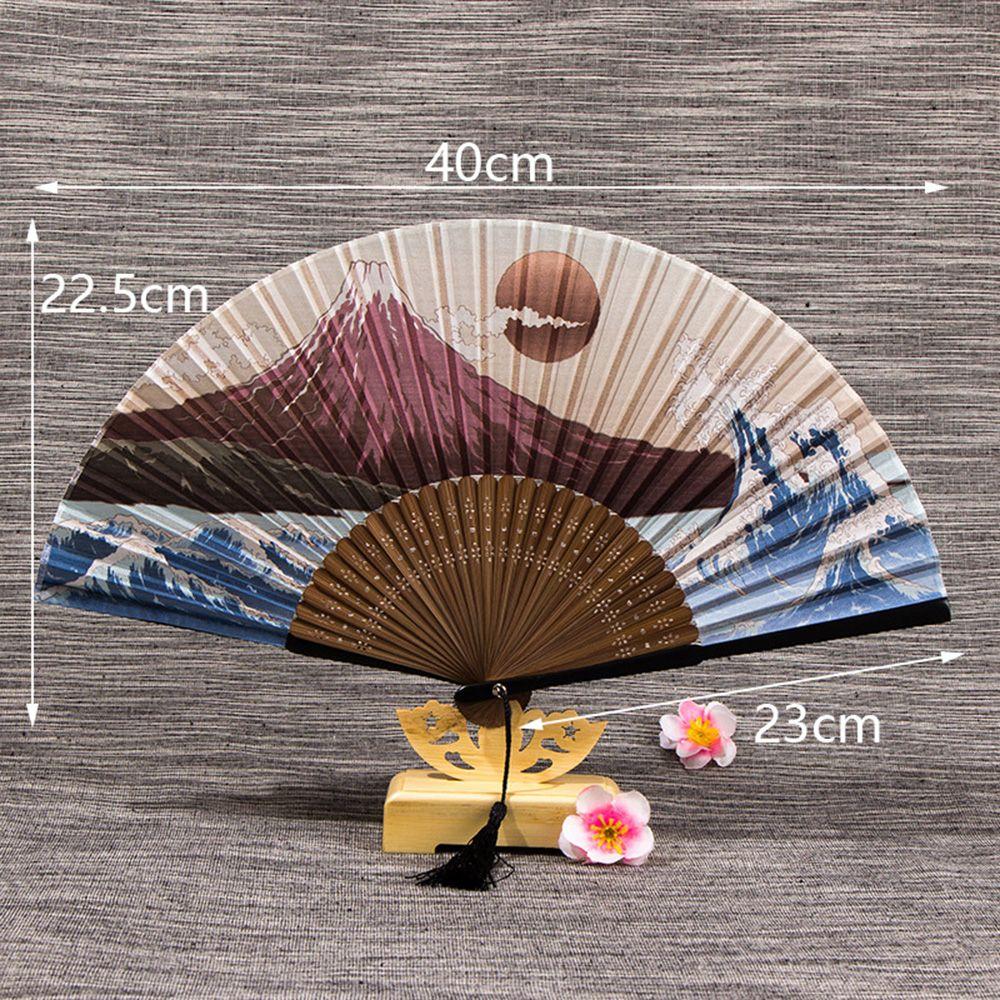 Art Craft Photo Prop Tool Gift Wedding Party Folding Fan Fan Crafts Home Decoration Handle Hand Fan