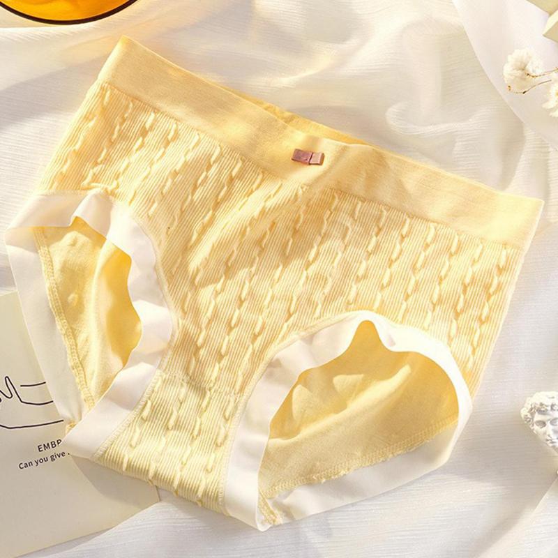 

Сладкие трусики Полынь Дышащий хлопок Удобные бесшовные трусы средней посадки