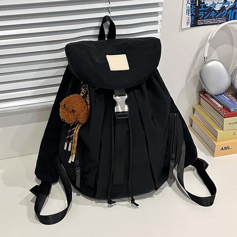 Nylon Backpack Anti-splashing Large-capacity Men's and Women's Leisure Travel Ultra-light Backpack