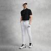 FILA Golf Series Simple Classic Retro Personality Comfortable Versatile Casual Sports Woven Short Sleeve Polo Shirt Men tops Deep-Black A11M615406FBK