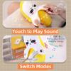 Soft Banana Plush Toy Cute Music Rhythm Stuffed Doll Fruit Induction Metronome  Developmental Toy