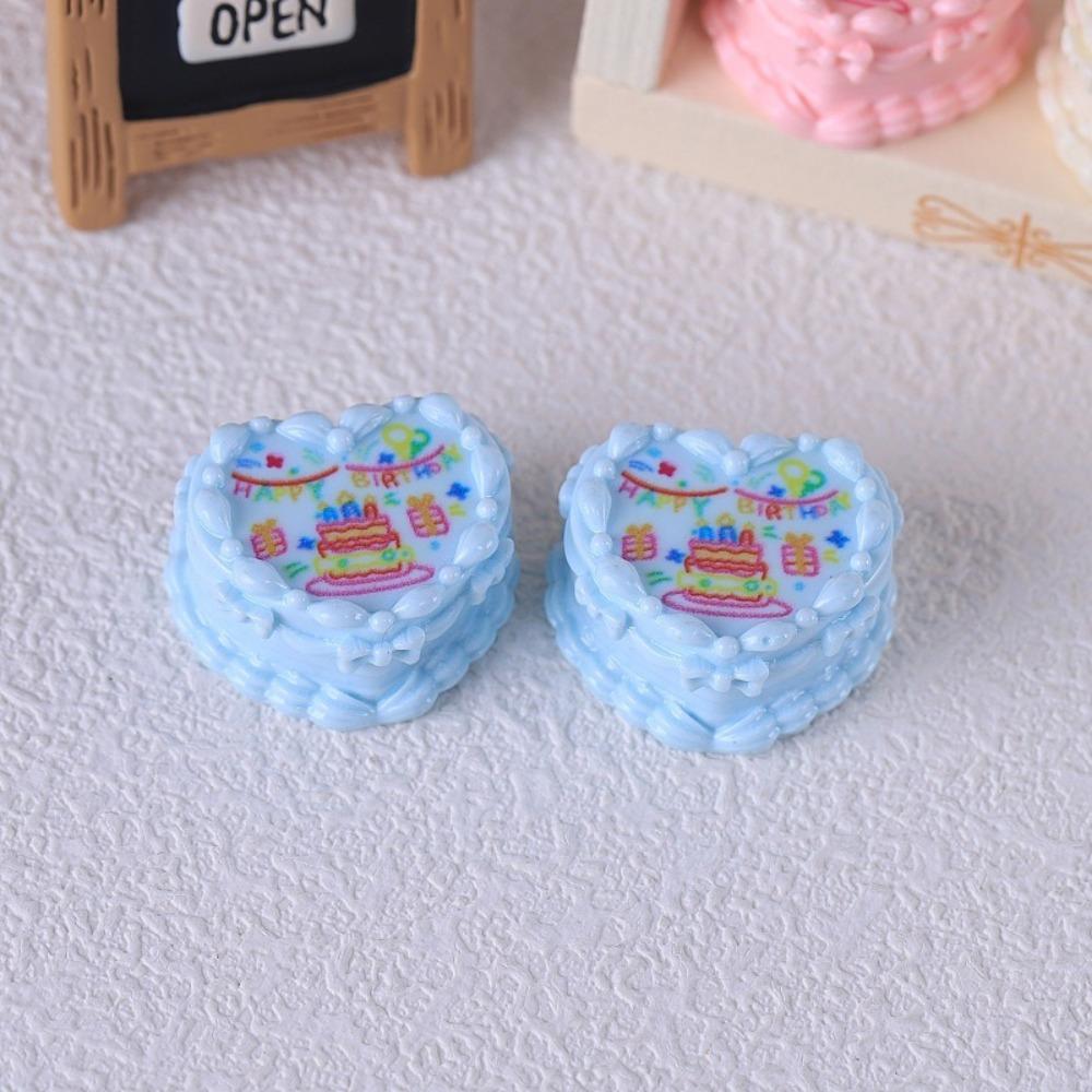 20pcs DIY Simulation Cake Handmade Miniature Food Toys Kawaii Doll Accessories  Art Supply