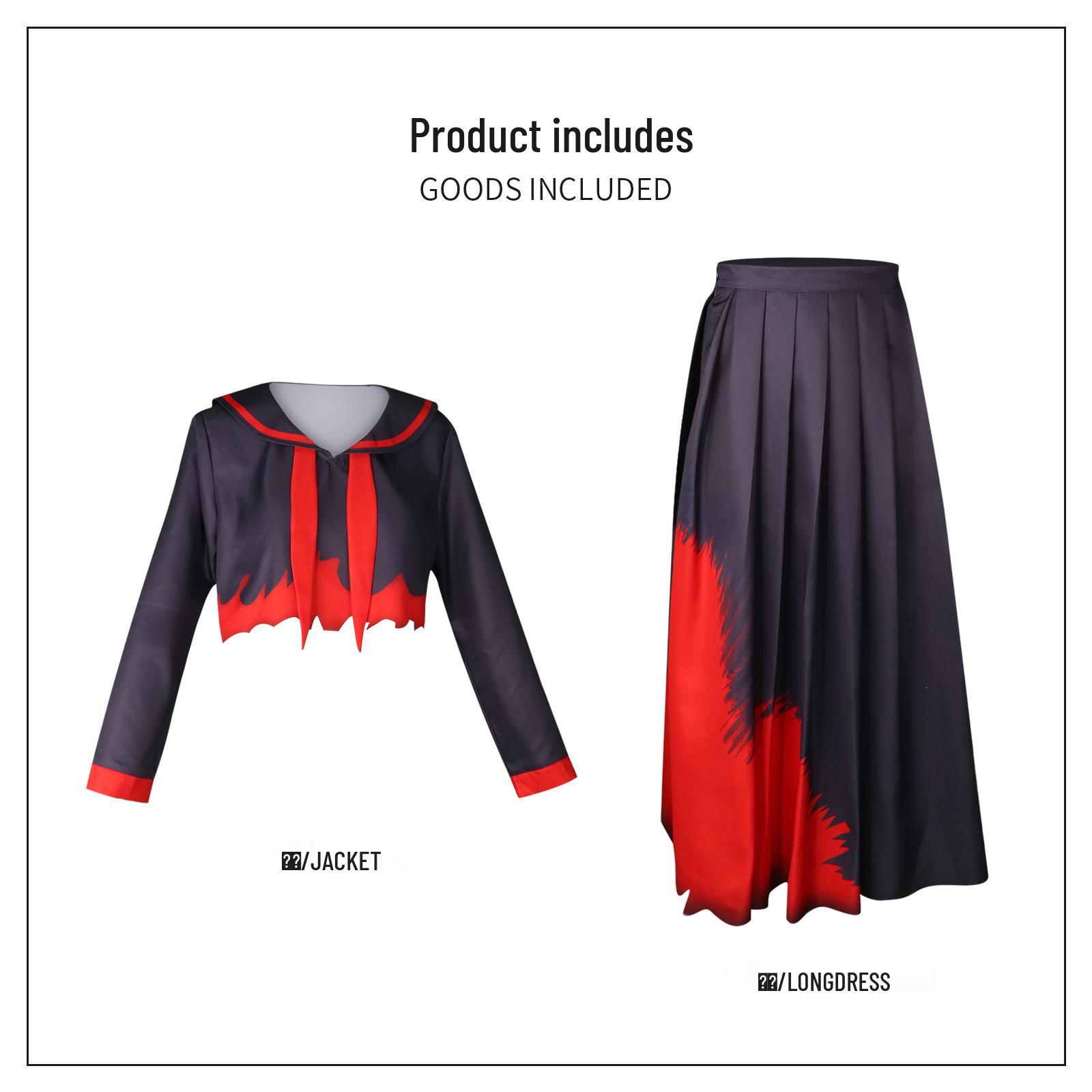 

Blue Archive Наканосэ Ичика Костюм для косплея с мечом - Женский аниме наряд для выступлений X-Large