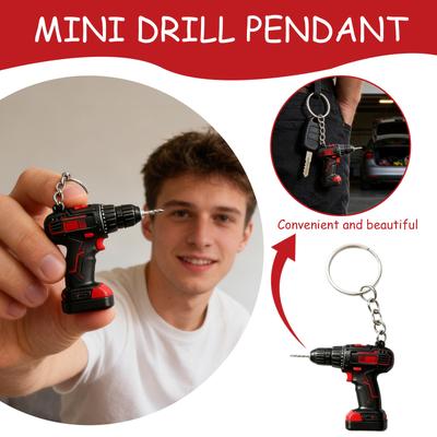 Electric Drill Keychain: A Small And Handy Everyday Tool.