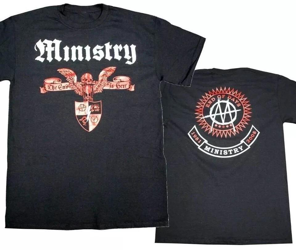 Ministry Band End Of Days Double Sided T Shirt Full Size S-5XL M