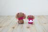 Hamanaka Craft Cute Amigurumi Toy Poodle Parent and Child Pack H301-515