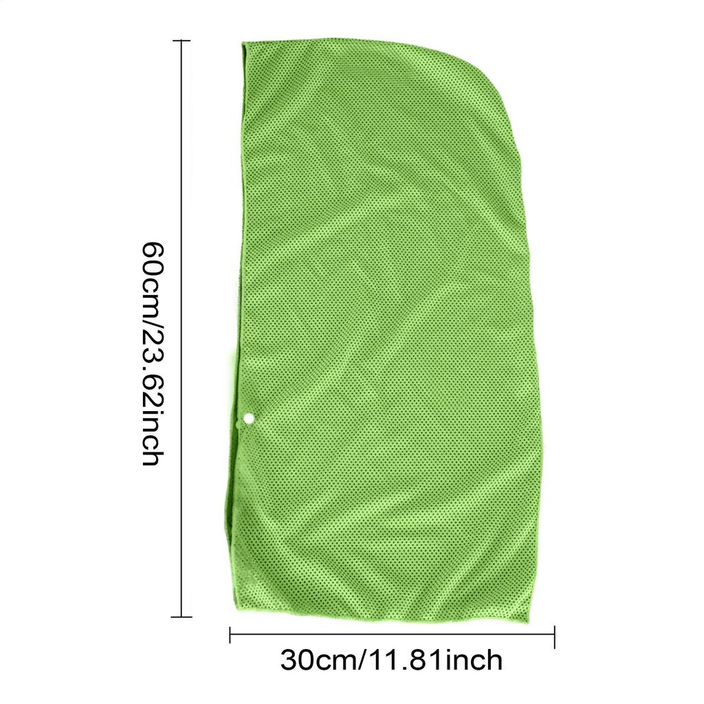 Cooling Hoodie Towel For Men Quick Drying Sweat Towel Wraps For Neck And Face Refreshing Skin-Friendly Cold Rags For Camping