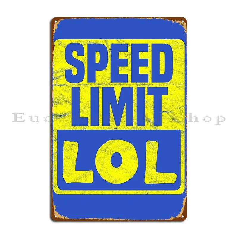 Car Gifts For Men Speed Limit Car Gifts For Men Metal Sign Designing Living Room Wall Decor Living Room Tin Sign Poster