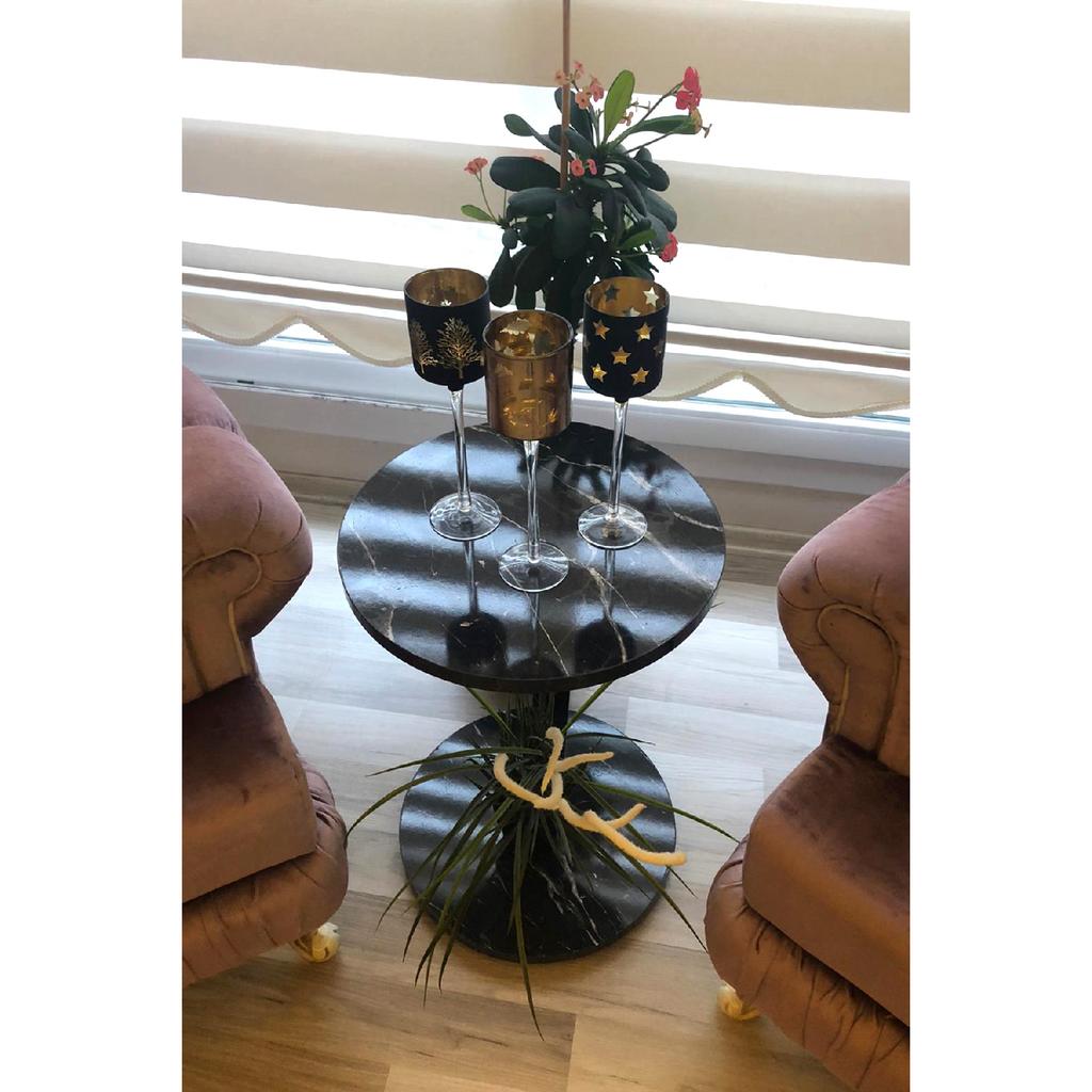 Wheeled C Coffee Table Sofa Table Side Table Nesting Coffee Table Tea Coffee Serving Table Walnut