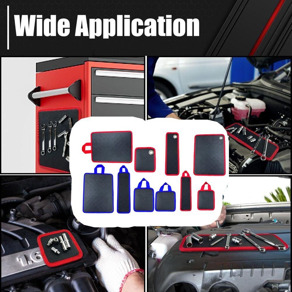 With Handle Magnetic Tool Mat Heavy-Duty Magnetic Storage Mat Organizer Workshops