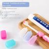 10Pcs Easy to Clean Toothbrush Caps Silicone Toothbrush Case Practical Toothbrush Cover  Bathroom
