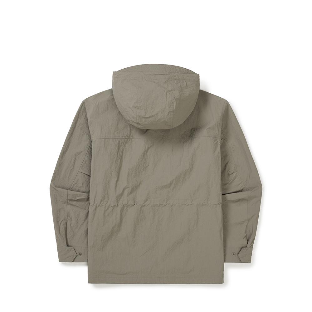 [Snowpeak] Papery Utility Windbreaker Vintage Khaki (S25ZMLWB54)