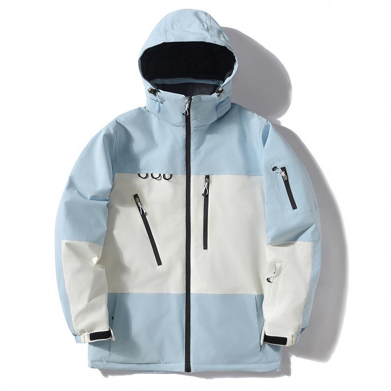 Ski Jacket - Men's & Women's 2024-25 Season, Windproof, Waterproof, Warm for Single & Double Board