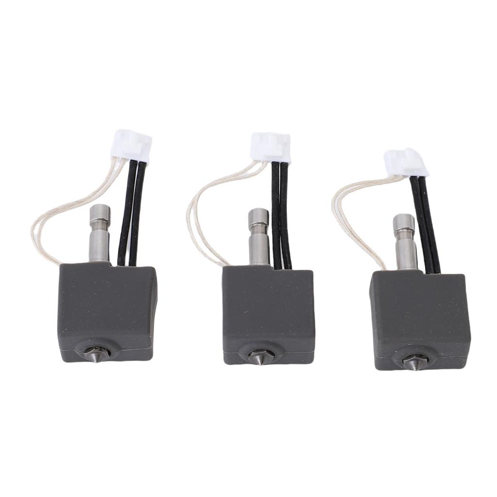 3 ks Hotend Kit Náhrada pre 3D tlačiareň Kobra S1 0,2 mm 0,4 mm 0,6 mm Dýza Celokovový Extruder