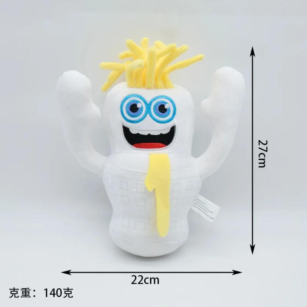 25cm Steal A Brainrot Esok Schule Plüsch Nr. 9 Haus Stofftier Plüsch Stofftier Spielzeug Kawaii Spielzeug für Kinder Weihnachtsgeschenke