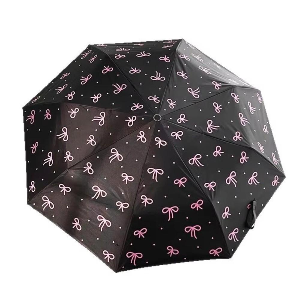 Windproof/Sunproof Automatic Umbrella UV Protection UPF 50+ Dual-use Sun Umbrella Black Coated Protection Rainproof
