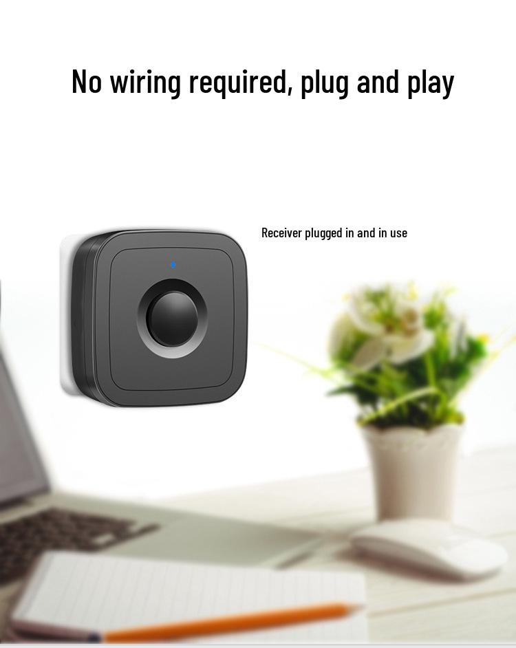 Welcome Door Sensor: Entry Alert & Voice Reminder for Shops