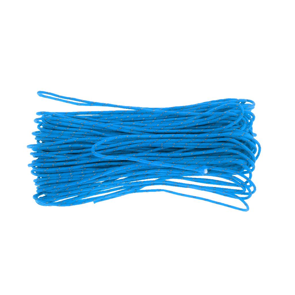 Outerdoor Guyline Runners Outdoor Tent Tensioners Ropes GLOW IN THE