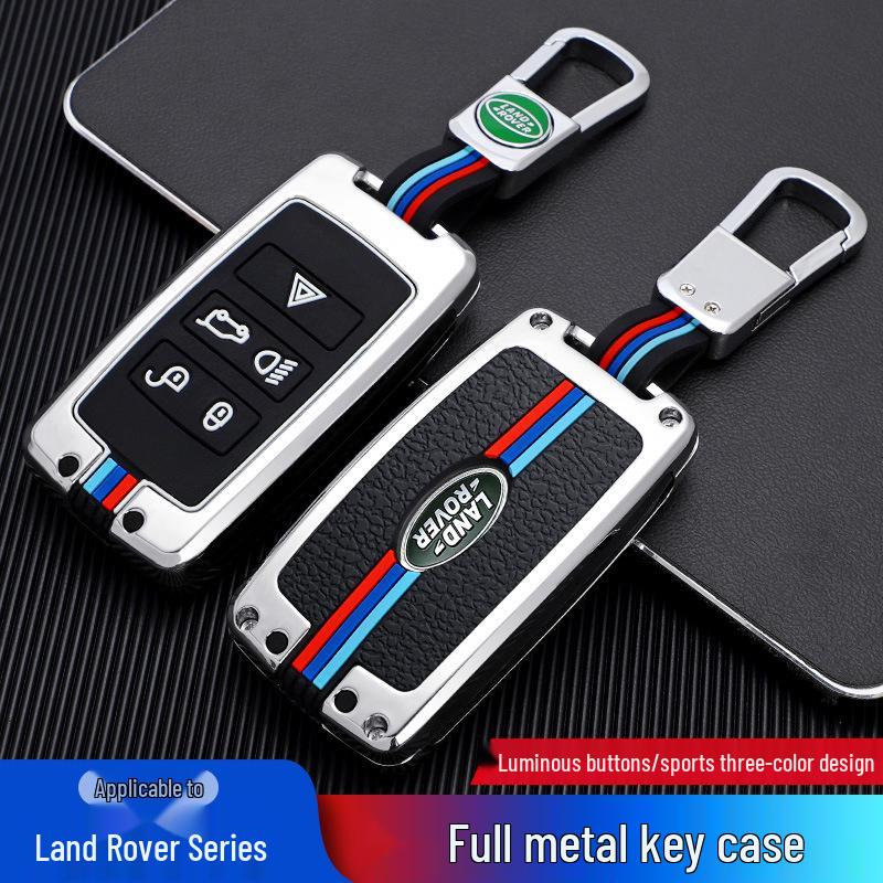 Compatible Key Case for Land Rover Range Rover, Discovery Sport, Velar, Defender, Freelander, Aurora