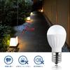 Light-sensing LED bulb, E17 base, 60W equivalent, mini-krypton bulb type, 760lm, automatically turns on when dark, 35mm outer diameter, compact,