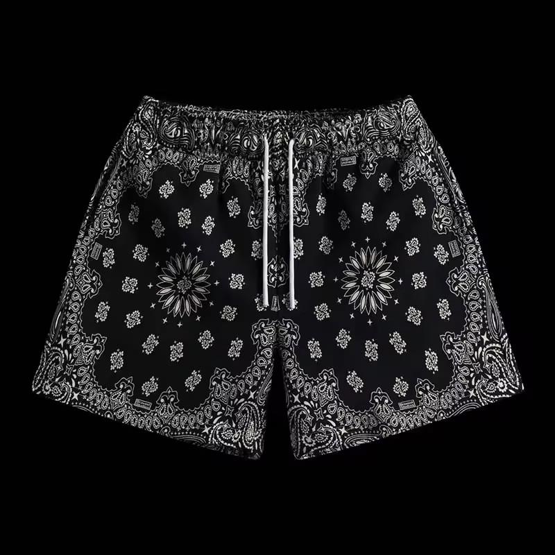 Amerykańskie Szorty Orzechy Nerkowca Grafika Męskie Codzienne Plażowe Krótkie Spodnie Hawajskie Plażowe Spodnie do Pływania Kąpielówki Fajne Lodowe Szorty