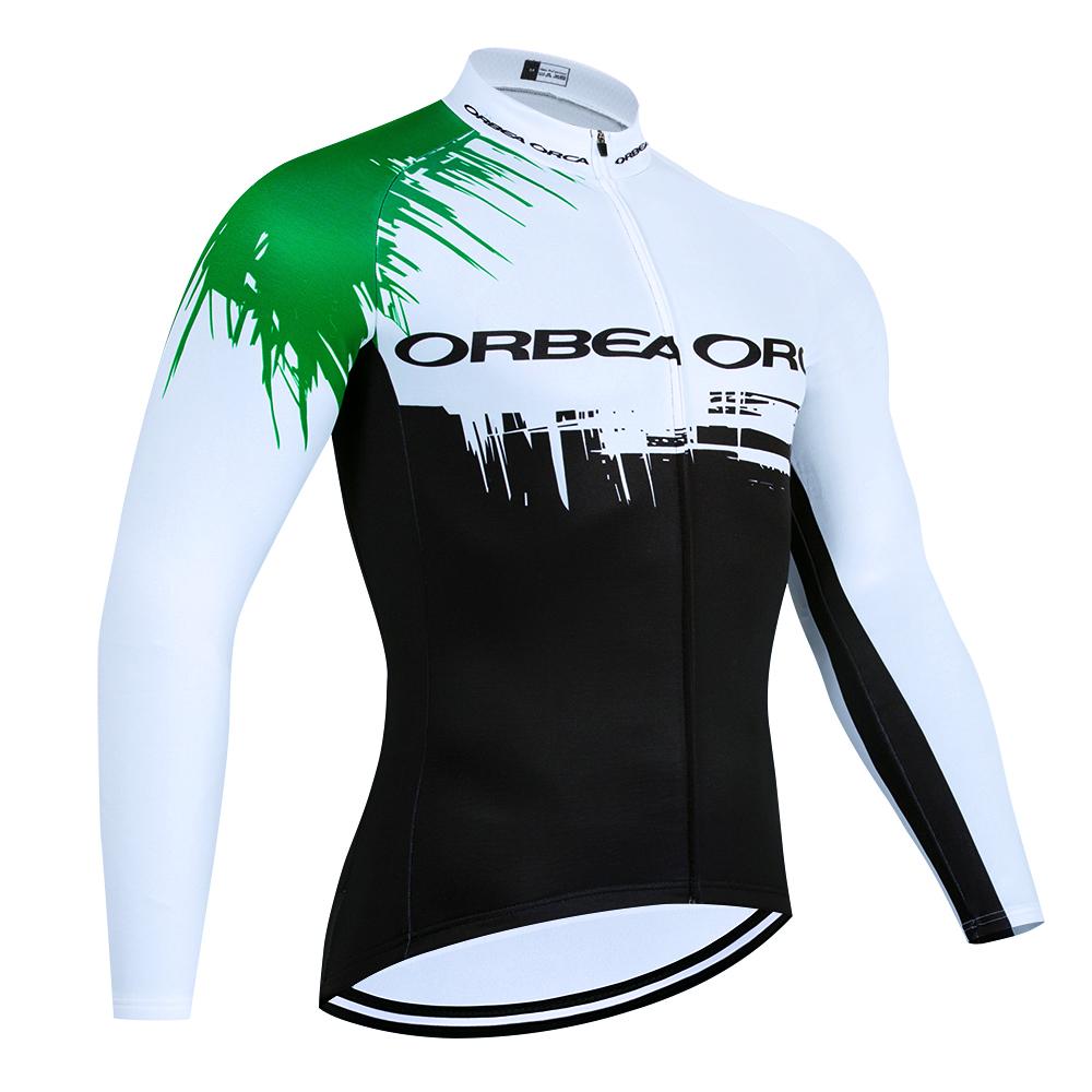 

Winter 2025 New Cycling Jersey Team ORBEA ORCA Bike Jacket Pants Men Thermal Fleece Ropa Ciclismo MTB Road Bicycle Clothing S