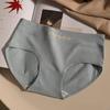 Women's Spring and Summer Cotton Anti-bacterial Skin Friendly Breathable Mid Waist Briefs