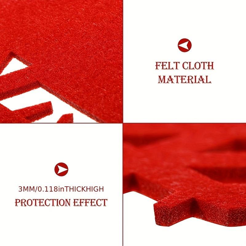 Felt Christmas Placemats Coasters El Restaurants Family Friendly Placemats Halloween Felt Placemats