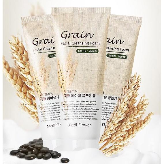 MEDI FLOWER Grain Facial Cleansing Foam 150ml