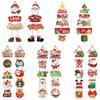 Festival Door Hanging Set Bright Color Modern and Efficient Christmas Wall Art For Home Office Party Decoration