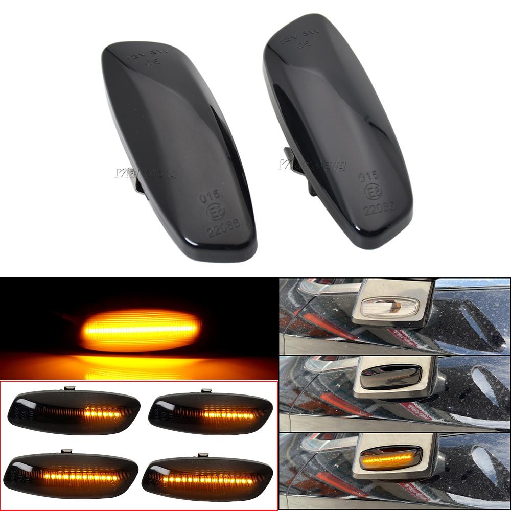 LED Turn Signal Lamp for Citroen C3 C4 C5 DS3 DS4 2011-2018 Peugeot 207 308 RCZ 2010-2015 Flashing Side Marker Repeater Light