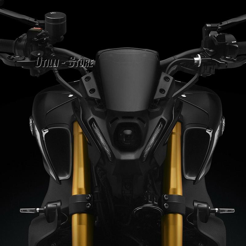 New MT-09 2021 2022 2023 Windscreen Windshield Screen Motorcycly Fly Shield Wind Deflector Screen For Yamaha MT09 MT 09 mt09