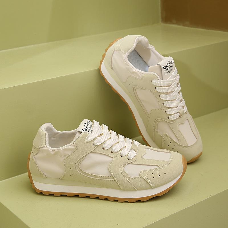 

ins Korean version of the new board shoes women s 2025 spring student sports running shoes casual shoes platform height increase JCF-208 35