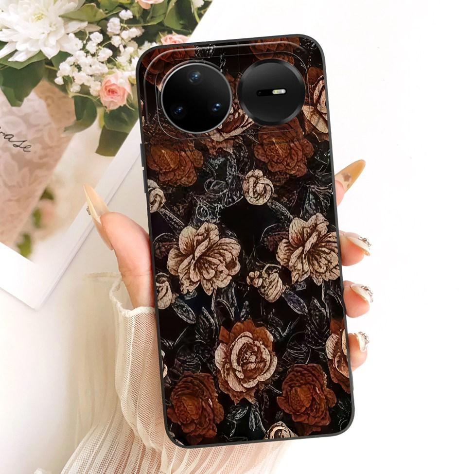 For Huawei Nova 15 Pro Case Cover Cute Luxury Fashion Flowers Cool Painted Silicone Casing For Huawei KLE-AL00U