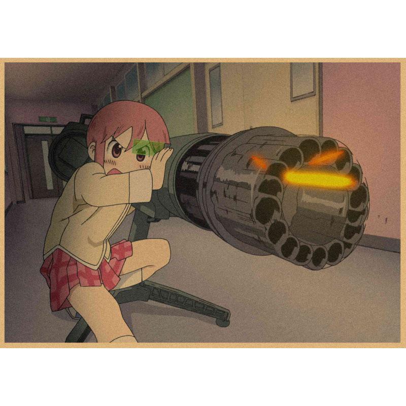 

Large Japanese Anime Daily Life Retro Kraft Paper Wall Poster White card paper (non-adhesive) 30*42 cm