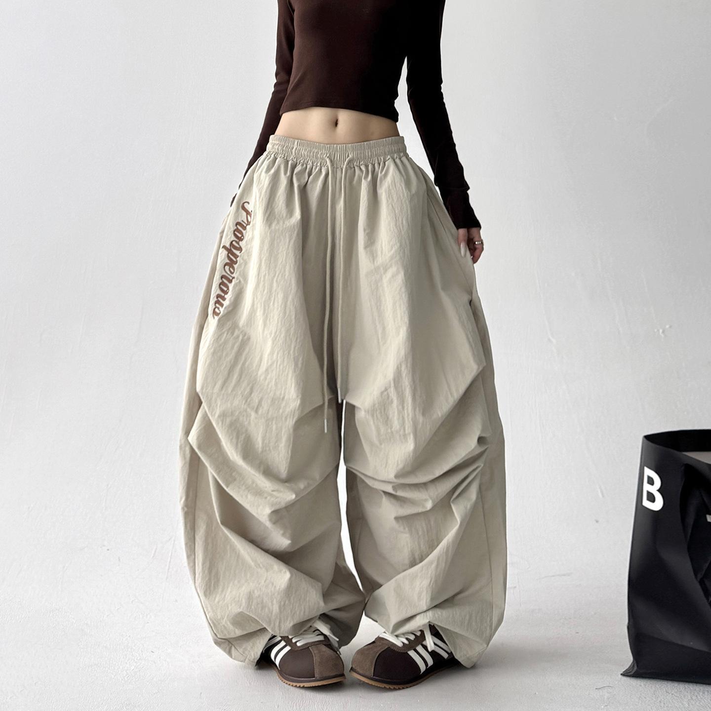 

Fleece-Lined Wide-Leg Ski Pants for Tall Women - 2025 Autumn/Winter Casual Workwear XL