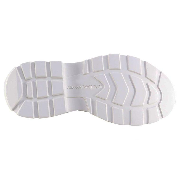 Alexander McQueen Tread Slick Low top Platform Shoes Men's White 682421W4RQ29356