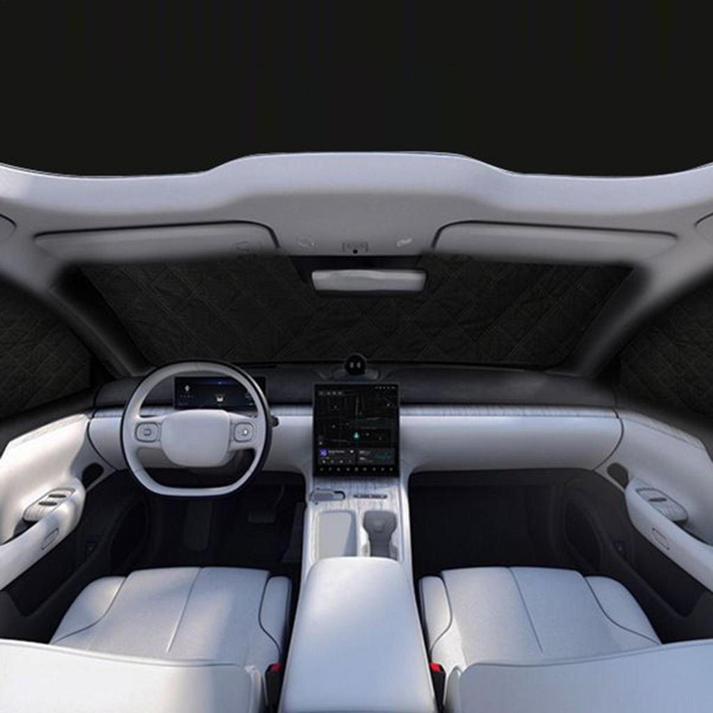 Windshield Cover For Snow Magnetic Windscreen Protector Front Windshield Anti-Snow Block For Winter Snowy Days Freezing Rain