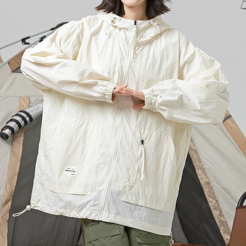 Unisex Ice Silk Lightweight Hooded Sun Protection Jacket