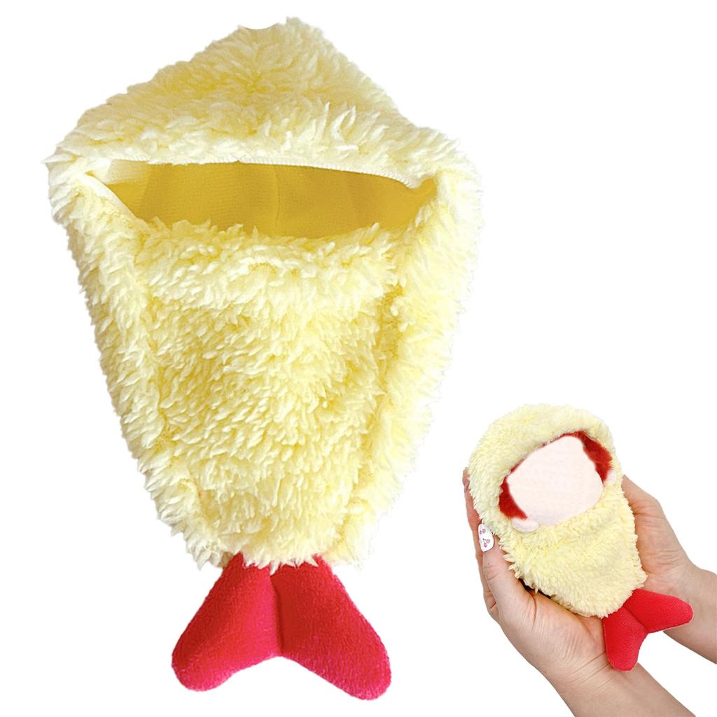 Plush Clothing, Shrimp-Shaped Kigurumi, 10cm, Oshikatsu Goods [Item]