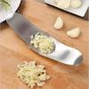 Presse-ail manuel en acier inoxydable pour hacher l'ail, ustensile pour fruits et légumes, accessoires de cuisine, gadget